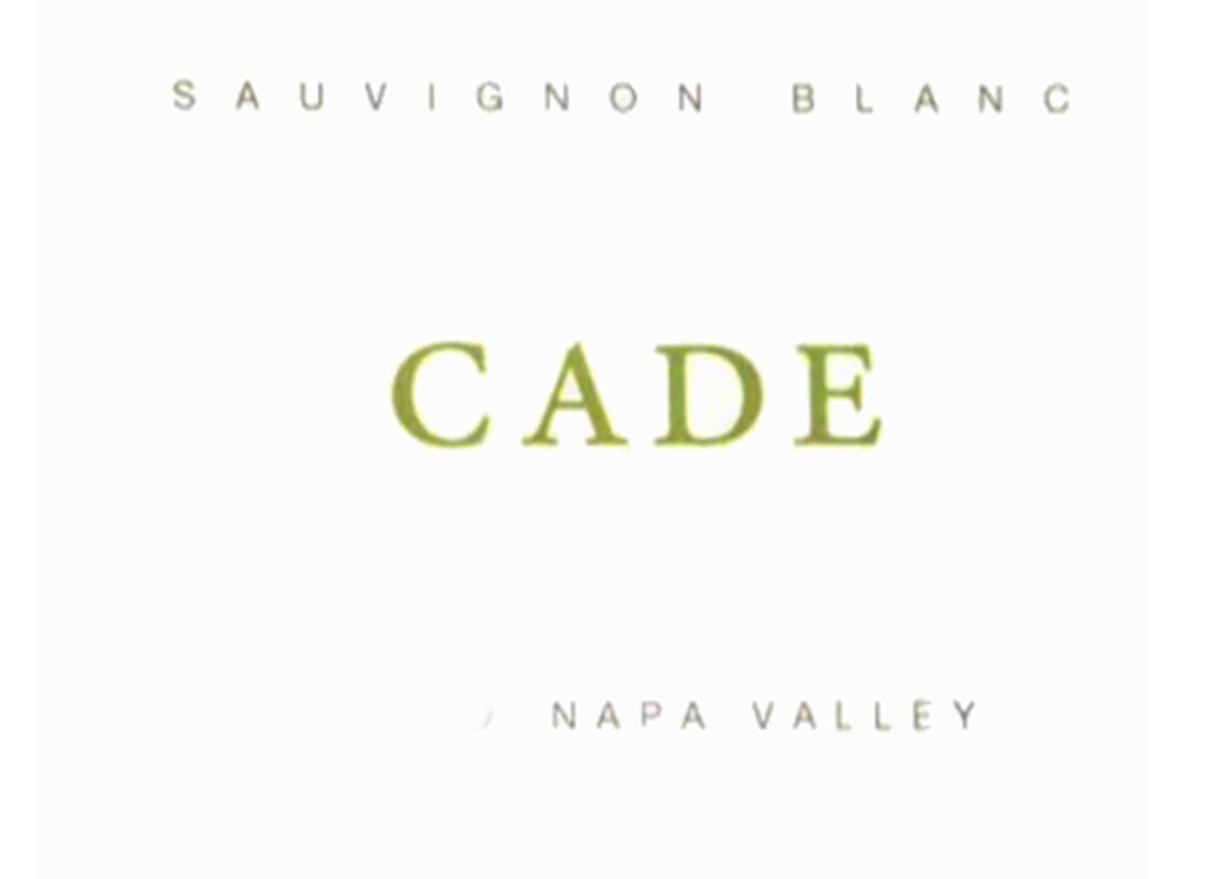 CADE Napa Valley Sauvignon Blanc 2007 Front Label