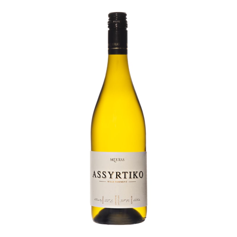 Skouras Wild Ferment Assyrtiko 2023 Front Bottle Shot