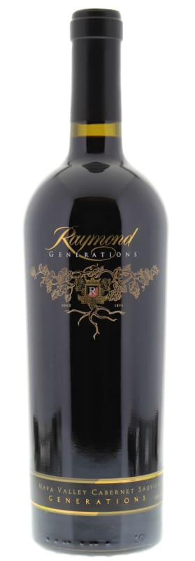 Raymond Generations Cabernet Sauvignon 1996 Front Bottle Shot
