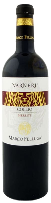 Marco Felluga Collio Varneri Merlot 2017 Front Bottle Shot