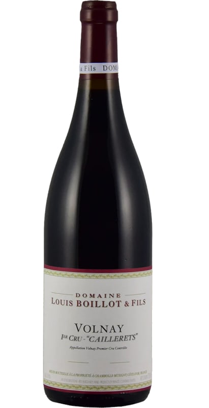 Domaine Louis Boillot Volnay Les Caillerets Premier Cru 2023 Front Bottle Shot