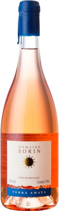Domaine Sorin Terra Amata Rose Cotes de Provence 2018 Front Bottle Shot