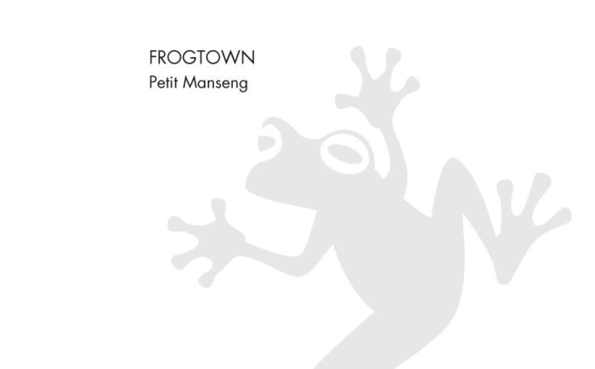 Frogtown Cellars Lumpkin County Petit Manseng 2013 Front Label