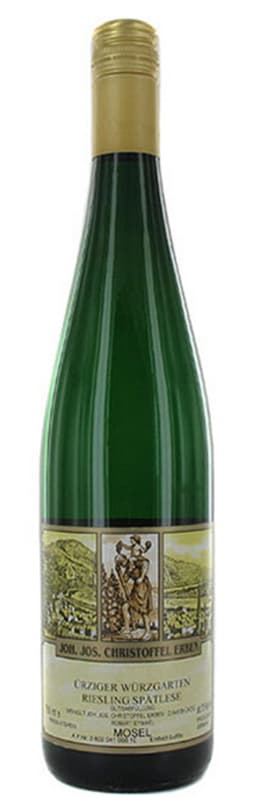 J.J. Christoffel Urziger Wurzgarten Riesling Spatlese 2015 Front Bottle Shot