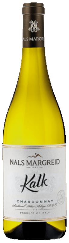 Nals Margreid Kalk Chardonnay 2024 Front Bottle Shot