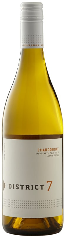 District 7 Chardonnay 2016 Front Bottle Shot