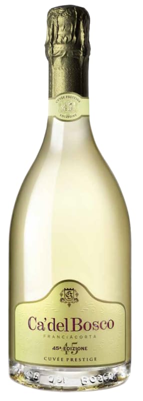 Ca' del Bosco Franciacorta Cuvee Prestige Edizione 45 Front Bottle Shot