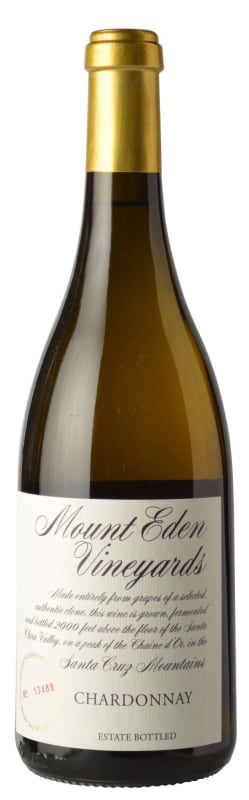 Mount Eden Vineyards Estate Chardonnay 2016 Front Bottle Shot