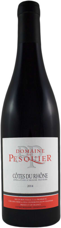 Domaine du Pesquier Cotes du Rhone 2014 Front Bottle Shot