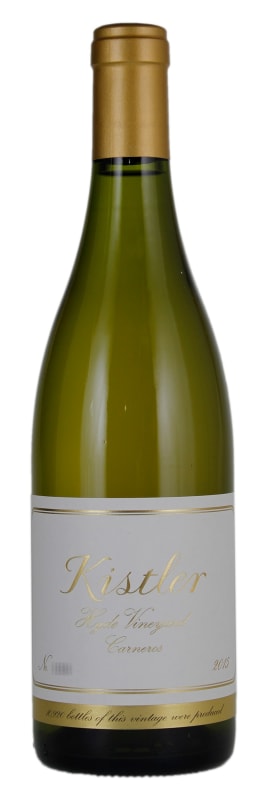 Kistler Vineyards Hyde Vineyard Chardonnay 2015 Front Bottle Shot
