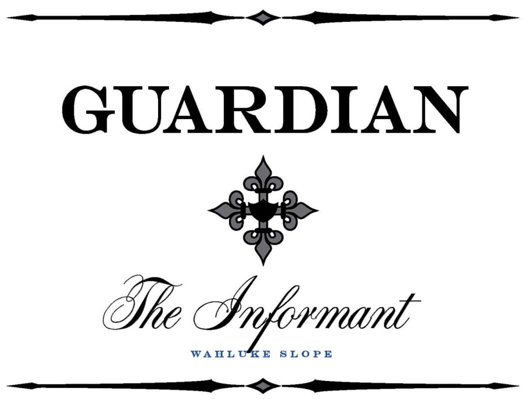 Guardian Cellars The Informant 2014 Front Label