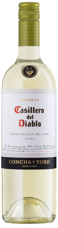 Casillero del Diablo Reserva Sauvignon Blanc 2019 Front Bottle Shot