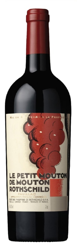 Chateau Mouton Rothschild Le Petit Mouton 2022 Front Bottle Shot