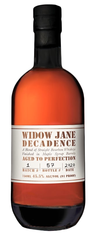 Widow Jane Decadence Whiskey Front Bottle Shot