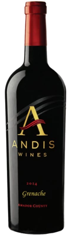 Andis Grenache 2014 Front Bottle Shot