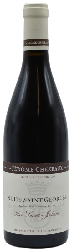 Jerome Chezeaux Nuits-Saint-Georges Aux Saint-Juliens 2021 Front Bottle Shot