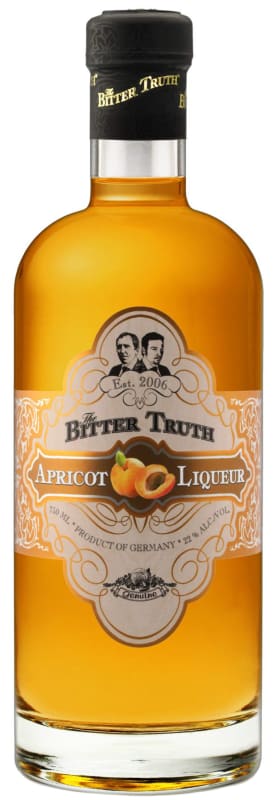The Bitter Truth Apricot Liqueur Front Bottle Shot