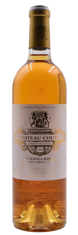 Chateau Coutet 2008 Front Bottle Shot