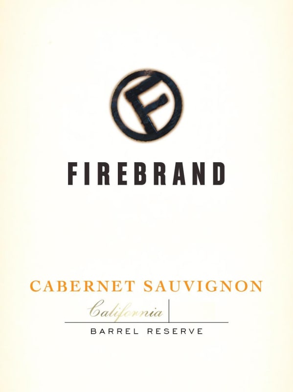 Firebrand Barrel Reserve Cabernet Sauvignon 2016 Front Label