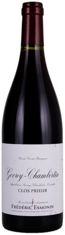 Frederic Esmonin Gevrey-Chambertin Clos Prieur 2017 Front Bottle Shot