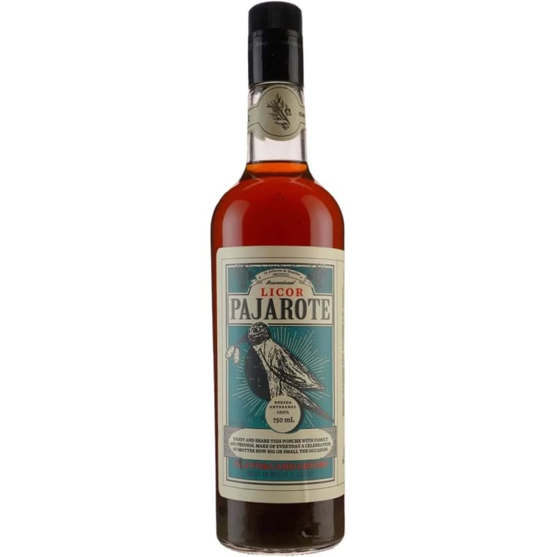 Ponche Pajarote Clove and Cardamom Liqueur Front Bottle Shot