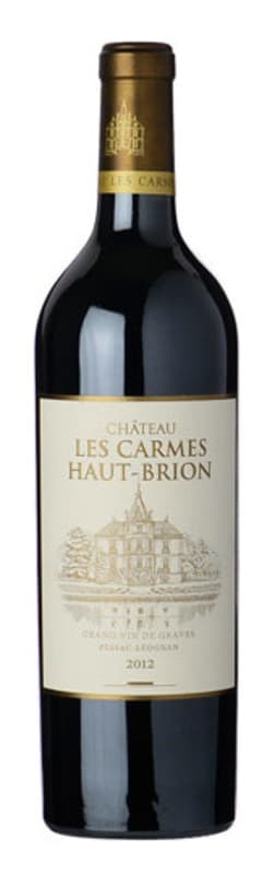 Chateau Les Carmes Haut-Brion 2012 Front Bottle Shot