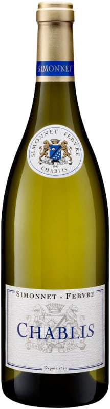 Simonnet-Febvre Chablis 2020 Front Bottle Shot