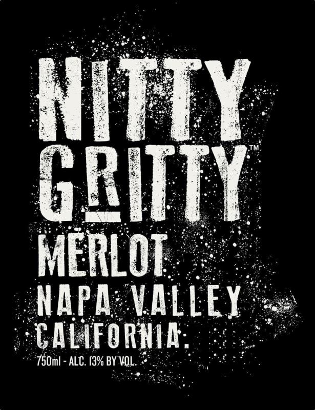 Nitty Gritty Merlot 2012 Front Label