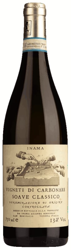Inama Carbonare Soave Classico 2018 Front Bottle Shot
