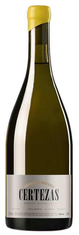 Michelini I Mufatto Certezas Semillon 2017 Front Bottle Shot