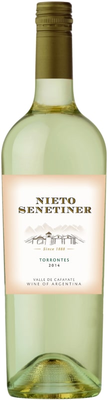 Nieto Senetiner Torrontes 2014 Front Bottle Shot