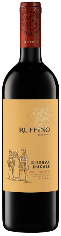 Ruffino Ducale Chianti Classico Riserva 2019 Front Bottle Shot