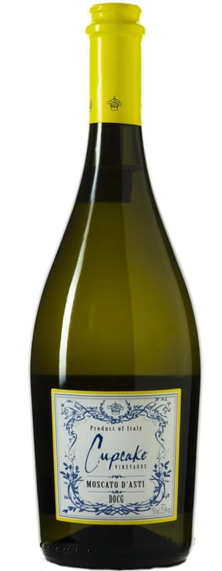 Cupcake Vineyards Moscato d'Asti 2018 Front Bottle Shot