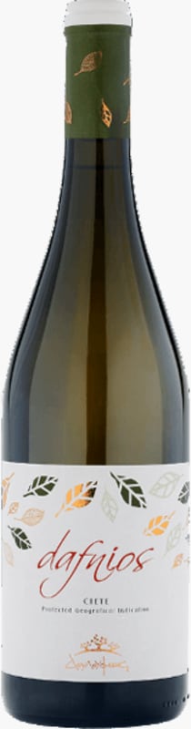 Douloufakis Dafnios White 2016 Front Bottle Shot