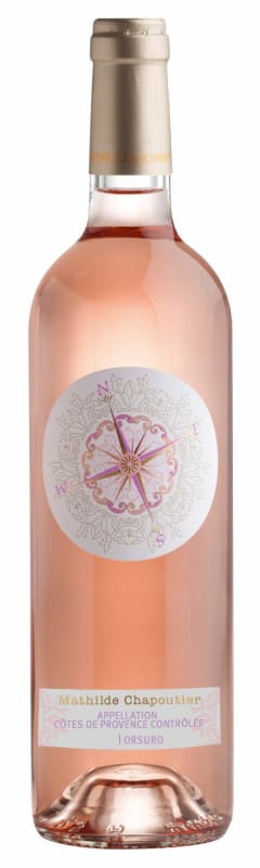 Mathilde Chapoutier Cotes de Provence Rose 2024 Front Bottle Shot