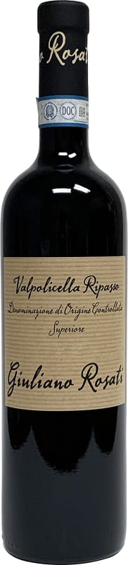 Giuliano Rosati Valpolicella Ripasso Superiore 2018 Front Bottle Shot