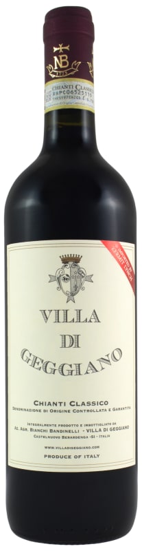 Villa di Geggiano Chianti Classico 2017 Front Bottle Shot