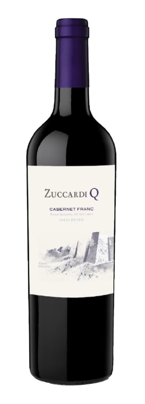 Zuccardi Q Cabernet Franc 2020 Front Bottle Shot