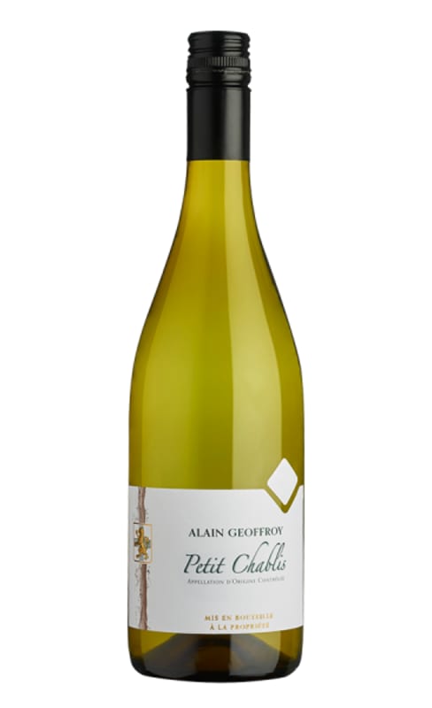 Domaine Geoffroy Petit Chablis 2023 Front Bottle Shot