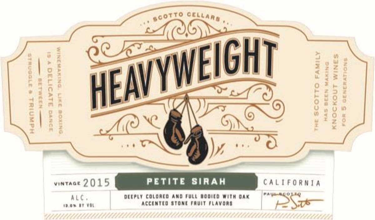 Heavyweight 2015 Front Label