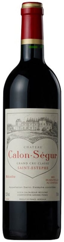 Chateau Calon-Segur 2004 Front Bottle Shot