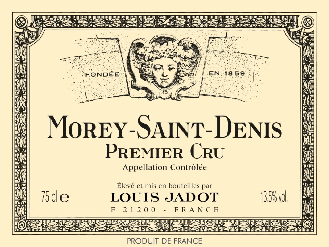 Louis Jadot Morey-Saint-Denis Premier Cru 2015 Front Label