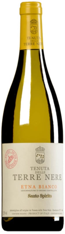 Tenuta delle Terre Nere Etna Bianco Santo Spirito Cuvee delle Vigne Niche 2023 Front Bottle Shot
