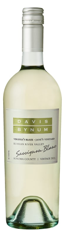 Davis Bynum Virginia's Block Sauvignon Blanc 2021 Front Bottle Shot