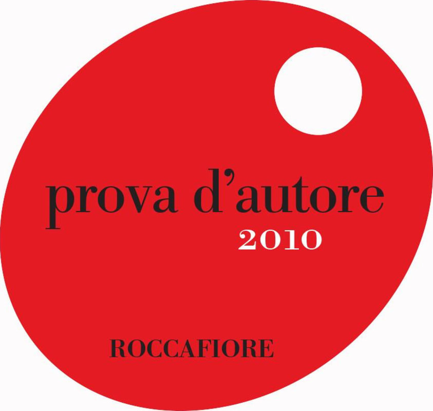Cantina Roccafiore Umbria Prova d'Autore 2010 Front Label