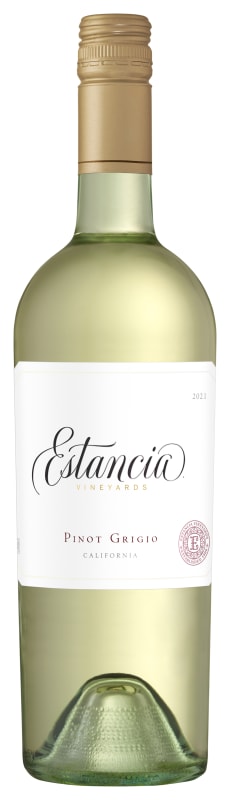 Estancia Pinot Grigio 2021 Front Bottle Shot