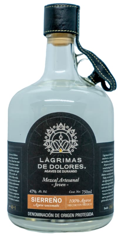 Lagrimas de Dolores Sierreno Mezcal Front Bottle Shot