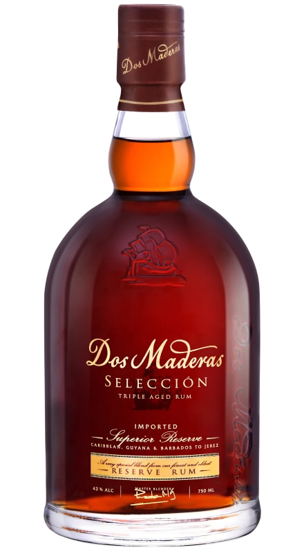 Dos Maderas Seleccion Triple Aged Rum Front Bottle Shot