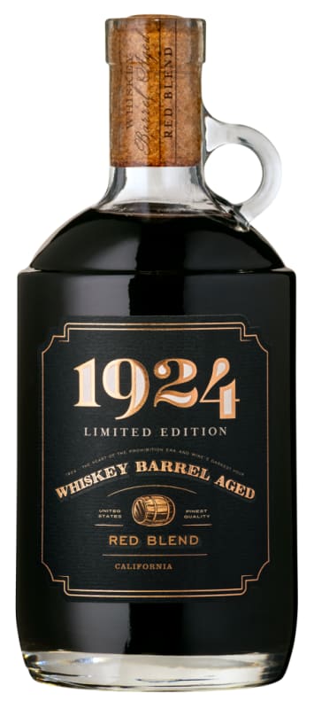 1924 Whiskey Barrel Aged Red Blend 2024 Front Bottle Shot