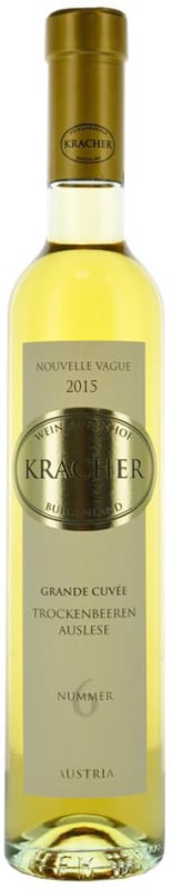Kracher Grand Cuvee Nouvelle Vague TBA No. 6 (375ML half-bottle) 2015 Front Bottle Shot